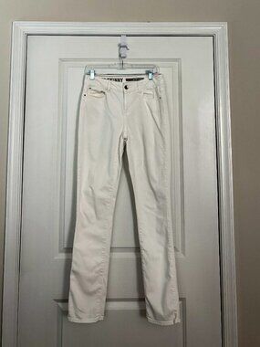 DKNY Jeans Ladies' "Soho Skinny" Whitewash Denim Jeans Size 2